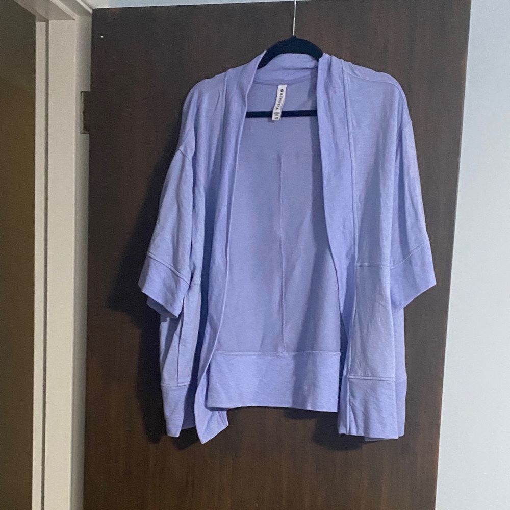 Athleta small/medium blue  Open Front Cardigan